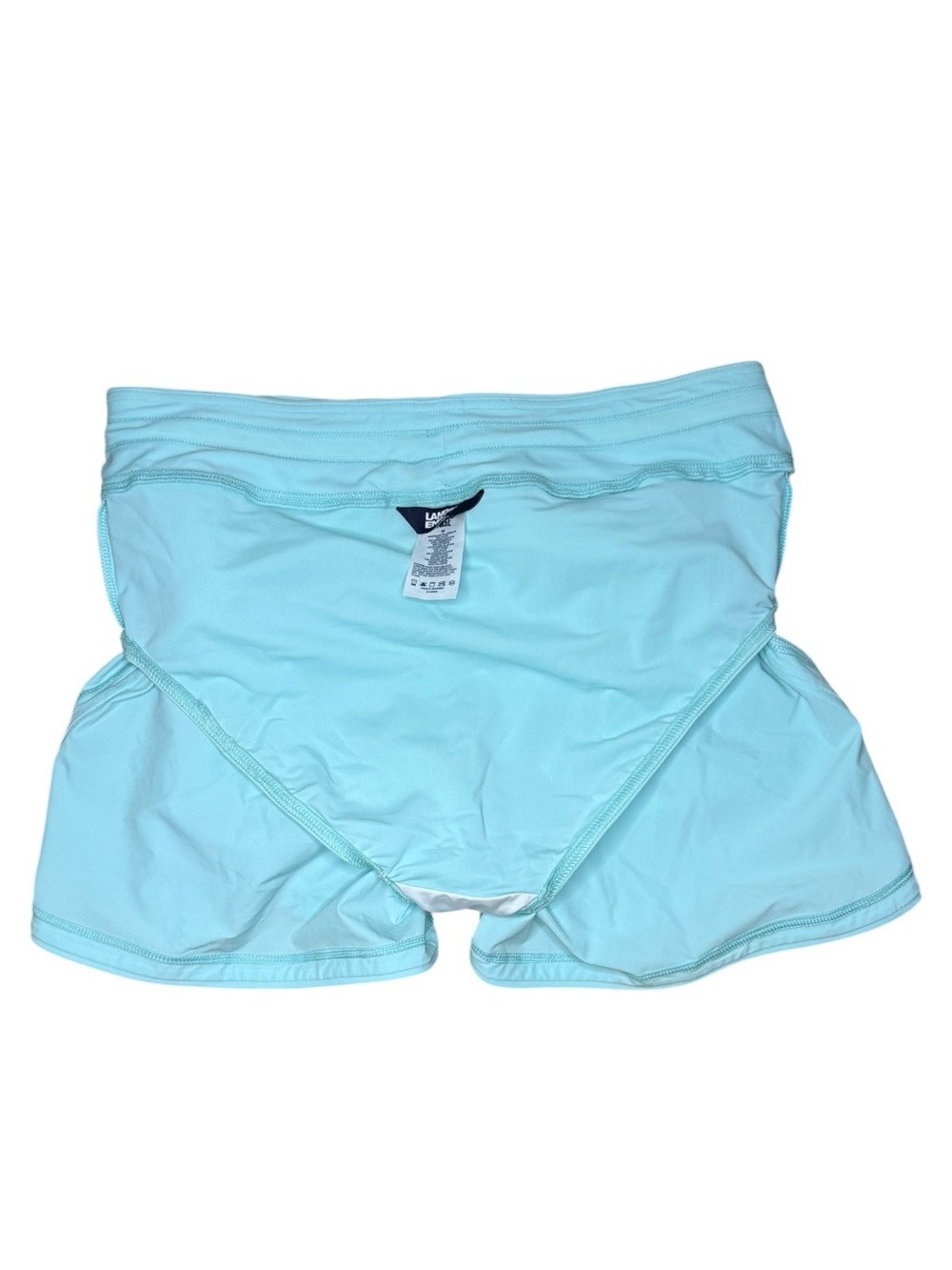 Lands' End Quick Dry Elastic Waist Board Shorts Swim Cover-up Shorts with Panty - Picture 9 of 16